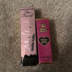 Too faced lipsticks brand new